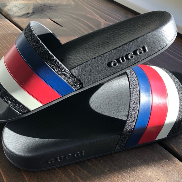 Authentic Gucci slides Mens 7 or woman’s 9 - Picture 3 of 10